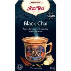 Ajurvedinė juodoji arbata su prieskoniais, ekologiška (17pak)
